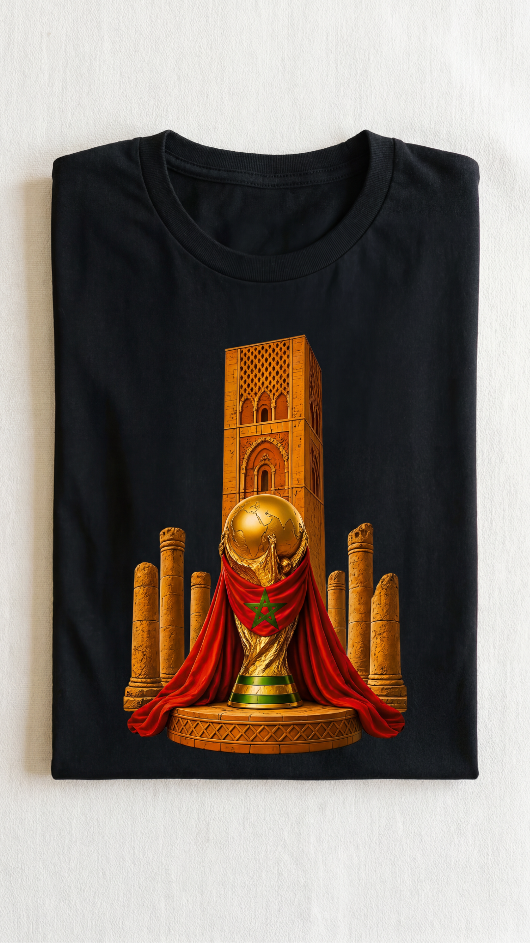 Morocco-Design-Black-Red-Tshirt