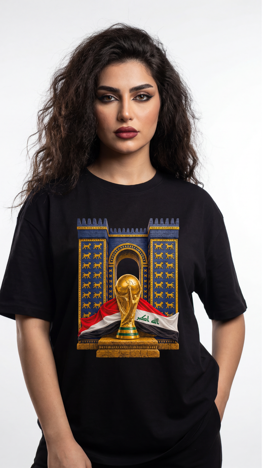 Iraqi-Girl-Wearing-2026-WorldCup Jersey